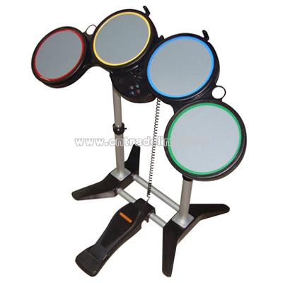 Drum Set for PS2 PS3 Wii Console Video Game Accessories