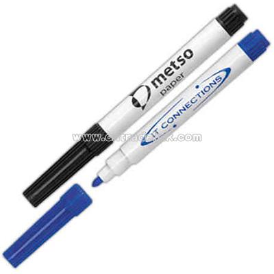 Dry erase bullet tip marker