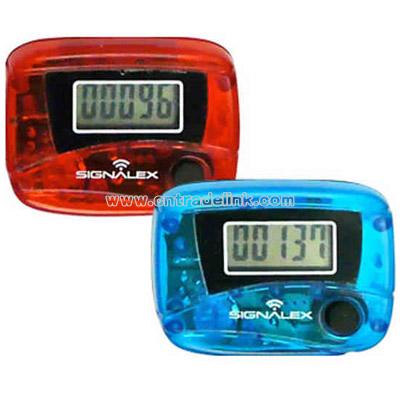 Easy to operate pedometer with sleek design
