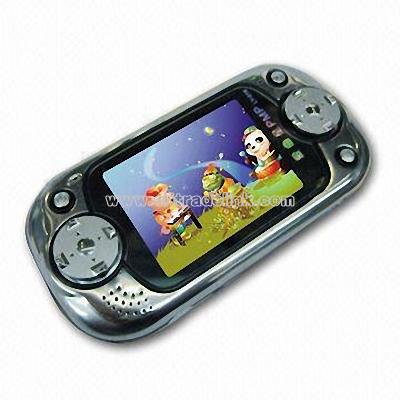 Electronic Handheld Game with MP3 and MP4 Player