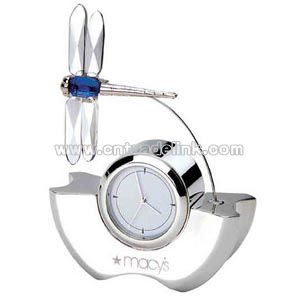 Elegant silver quartz timepiece