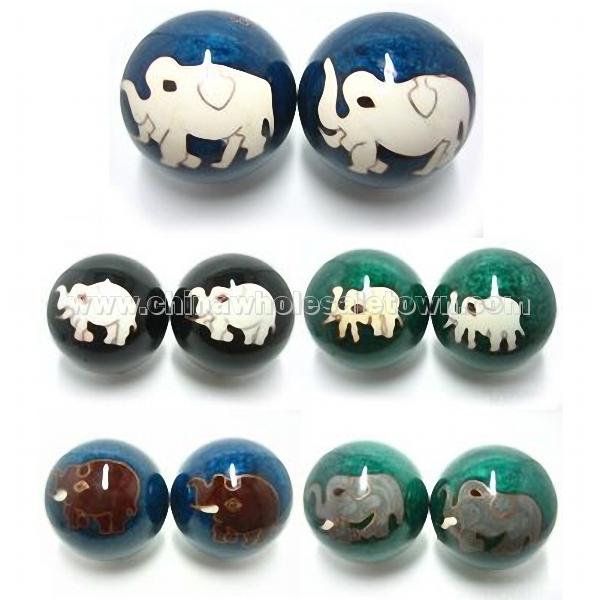 Elephant Chiming Baoding Balls
