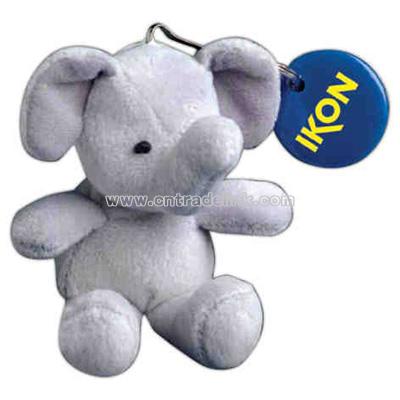 Elephant Shape Stuffed Animal with Key chain