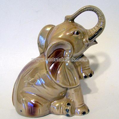 Elephant figurine, Porcelain