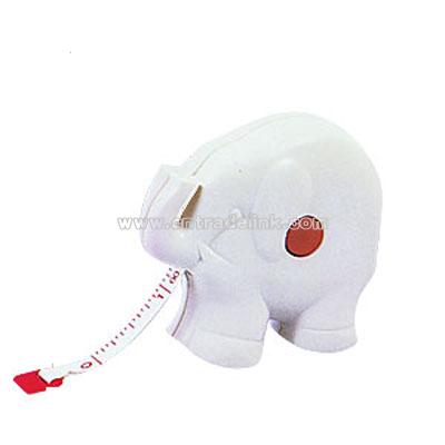 Elephant shaped cloth tape measure