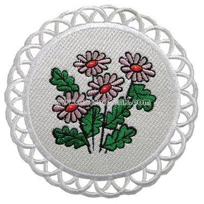 Embroidery Cup Mat