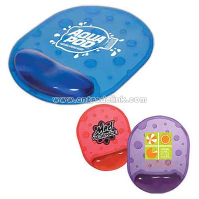 Ergo-Gel Mouse pad with cushy gel wrist rest and no-slip bottom