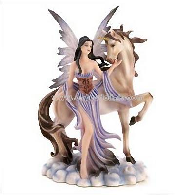 Fairy & Unicorn Figurine