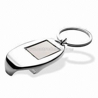 Fashionable Turning Bottle Opener Keychain