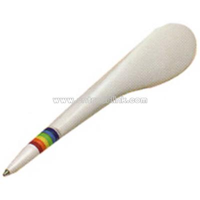 Feather shape aerodynamic ballpoint pen