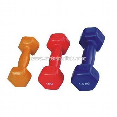 Fixed Rubber Dumbbell