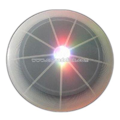 Flashing Flying Disc with Large Logo Space
