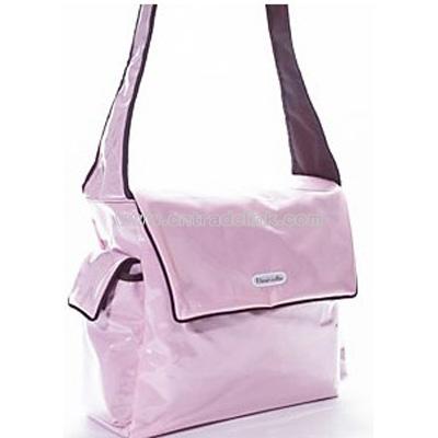 Fleurville Diaper Bag - Pink Chocolate