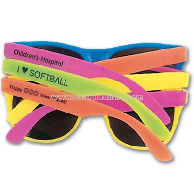 Flexible tri-colored Children Sunglasses