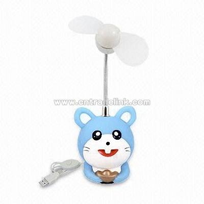 Foldable Hamster USB Fan