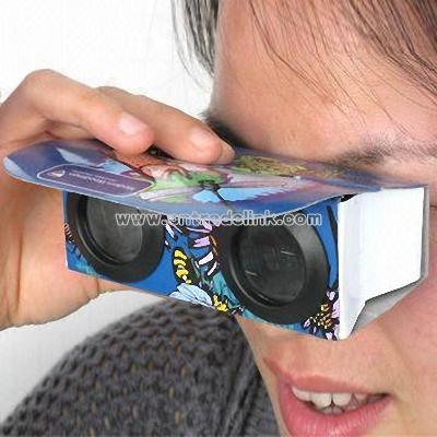 Foldable Paper Binoculars