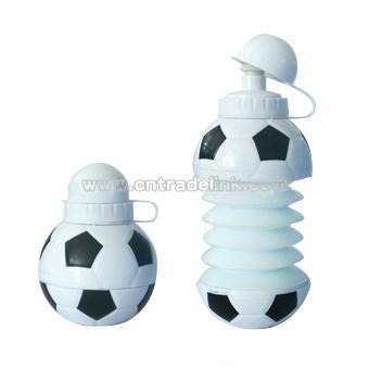 Foldable Soccer Bottle