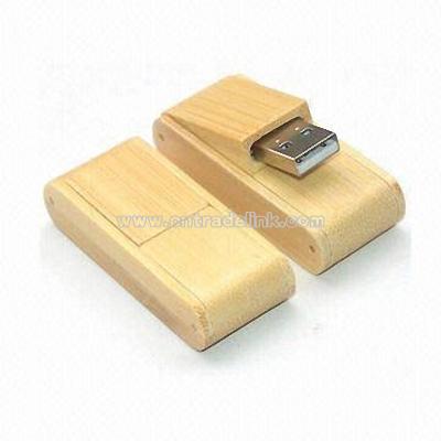 Foldable Wooden USB Memory Stick