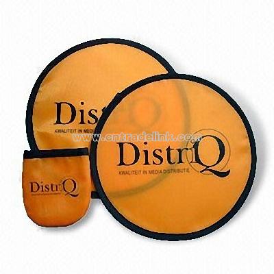Foldable and Safe Flying Discs with Pouch
