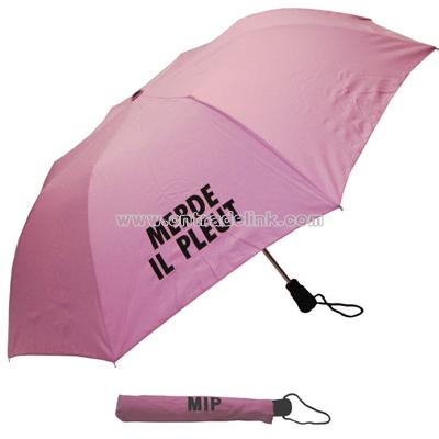 Folding Pink Umbrella
