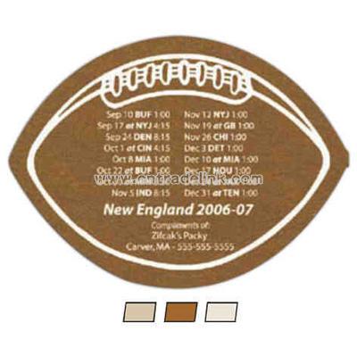 Football Faux suede coaster