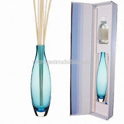 Fragrance Diffuser Set with Vase and Natural Reeds