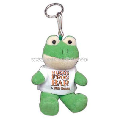 Frog Shape Stuffed Animal with Key Chain