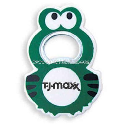 Frog shape bottle opener with magnet