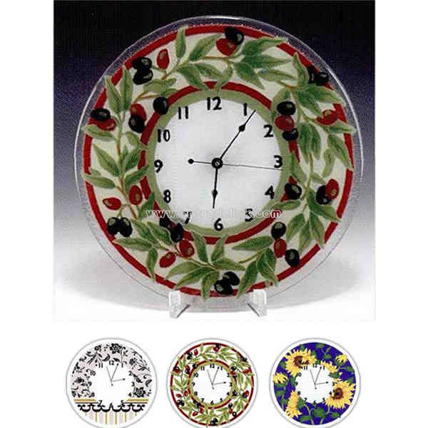 Functional art clock handmade