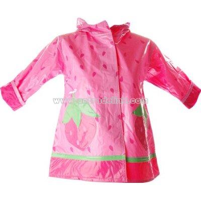 Girls' Berry Sweet Rainwear - Pink