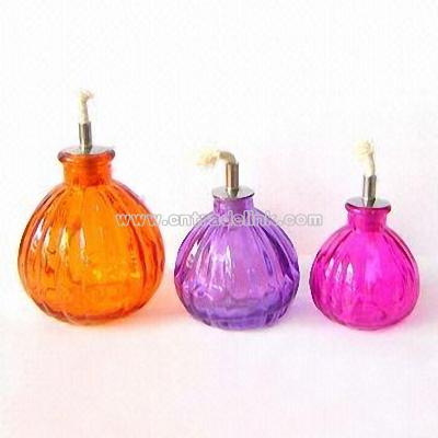 Glass Crafts Oil Lamp