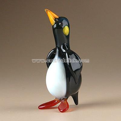 Glass Figurine of Penguin