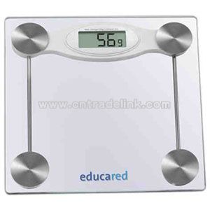 Glass weighing scale