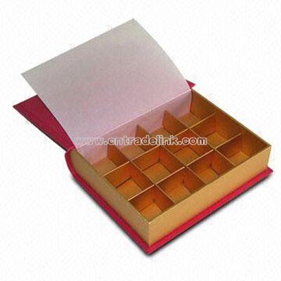 Gold Matte Cardboard Gift Box