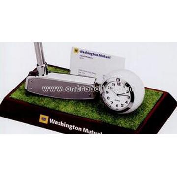 Golf Court Clock