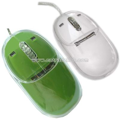 Green Optical Mouse