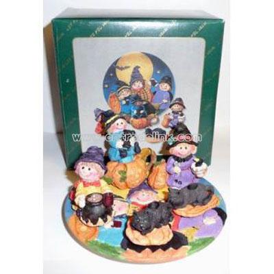 Halloween Decorative Mini Tea Set