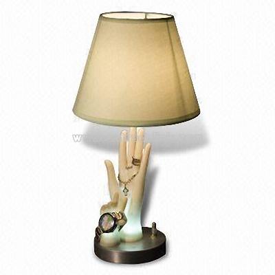 Hand Figural Base Lamp