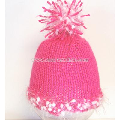 Hand Knit Newborn Hat