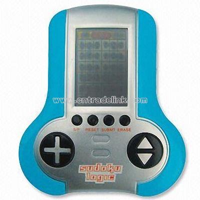 Handheld Game Player with Large Screen Display