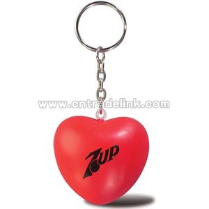 Heart Key Chain Stress Reliever