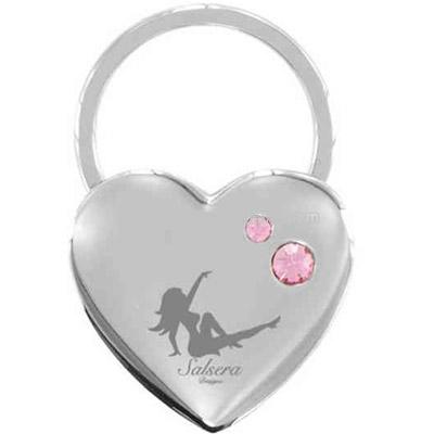 Heart shape key tag