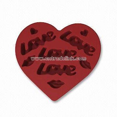 Heart-shaped Ice Cube Tray/Chocolate Mold