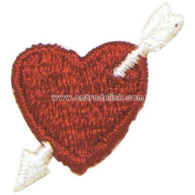 Heart with an arrow going down - Valentine theme washable