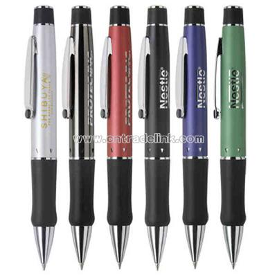 Heavyweight jumbo pen with lacquer coated finish