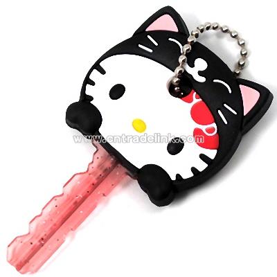 Hello Kitty Animal Keycap - Black Cat