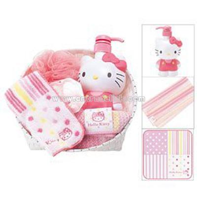Hello Kitty Bath Gift Set