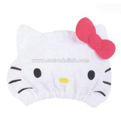 Hello Kitty Diecut Cap Towel