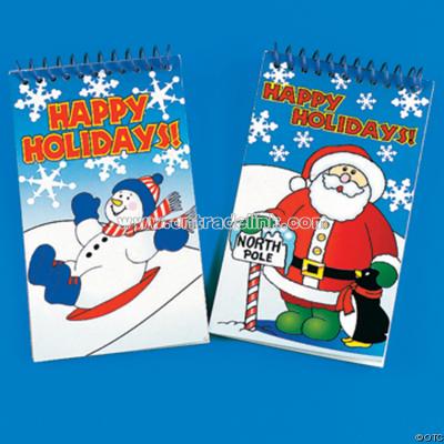 Holiday Spiral Notepads