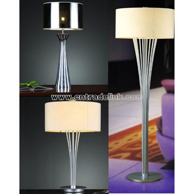Hotel Table Lamp and Floor Lamp